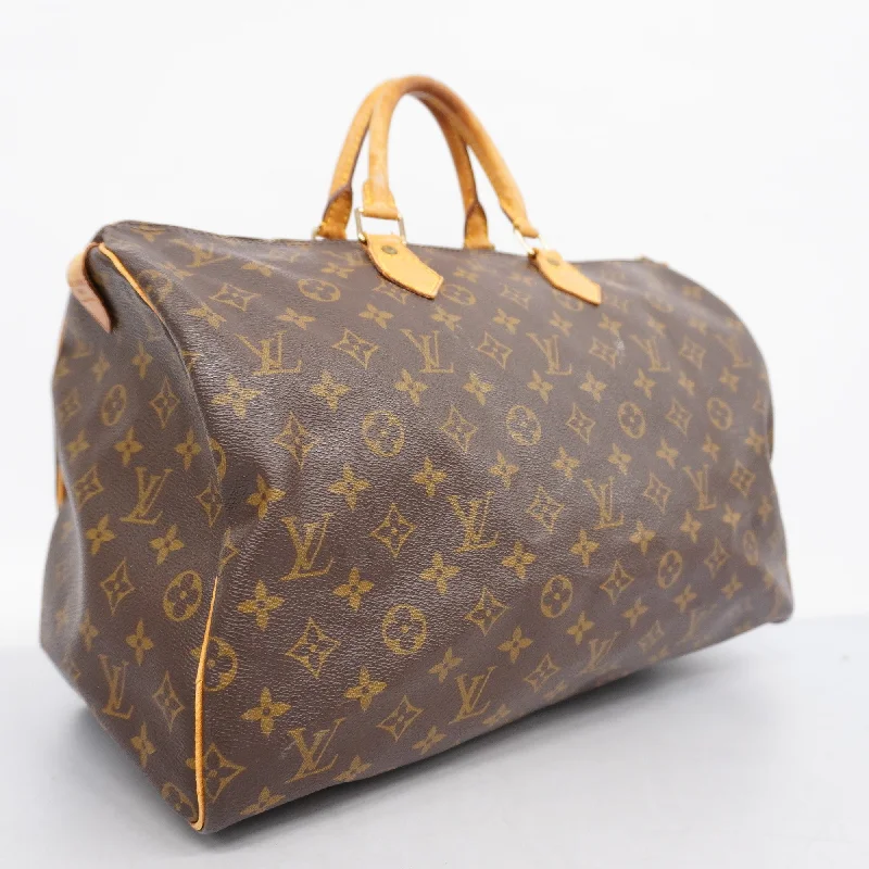 Louis Vuitton bags with a zip - around closure for enhanced securityLouis VuittonAuth  Monogram Speedy 40 M41106 Women's Handbag