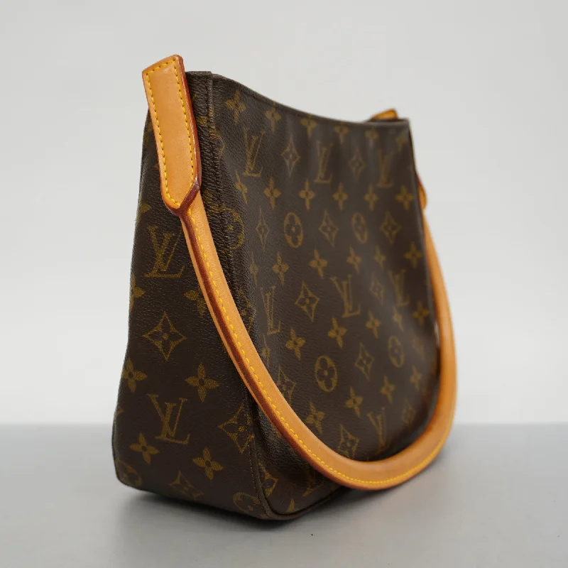 Ladies Louis Vuitton Capucines bags with a detachable shoulder strapLouis VuittonAuth  Monogram Looping MM M51146 Women's Shoulder Bag