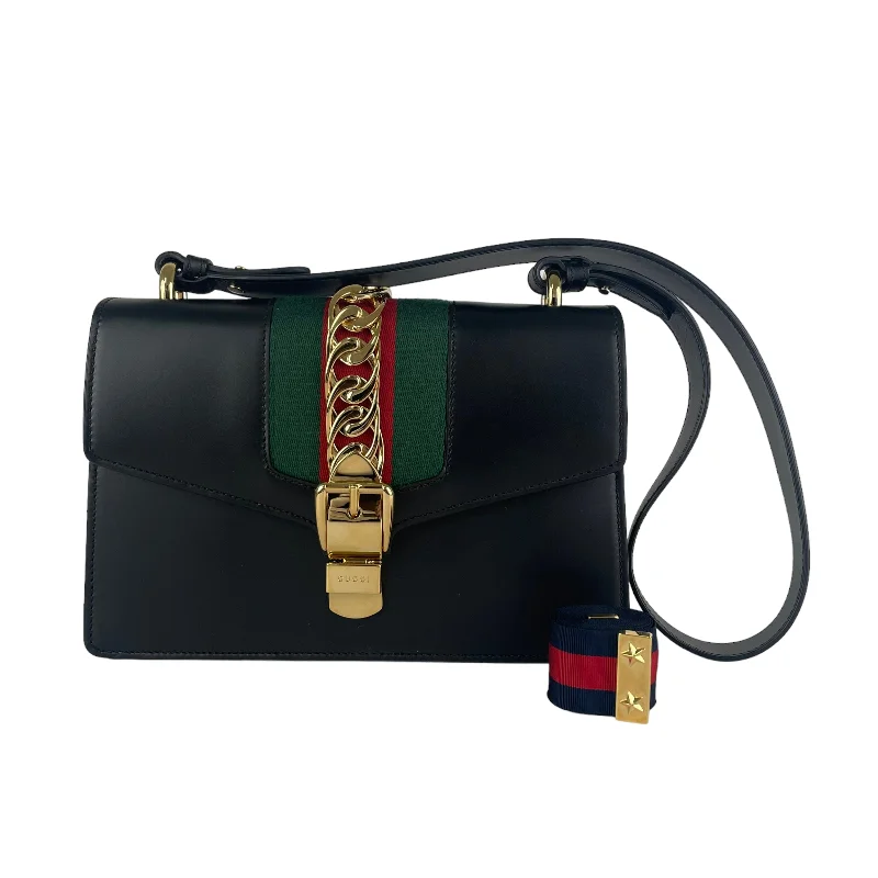 Gucci handbags for women with a back - zip pocketGucci Sylvie Small Bag