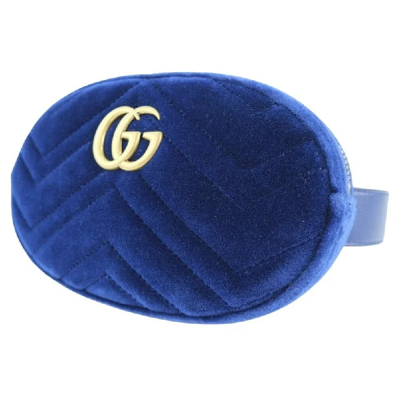 Women Gucci Sylvie bags with a leather - wrapped handleGucci 2Way Pouch Gg Marmont Waist Bag