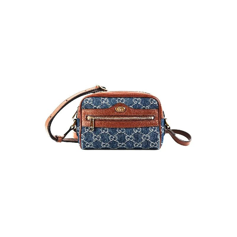 Gucci Marmont bags for women with a snakeskin - effect panelGucci Ophidia Small Denim Crossbody Bag