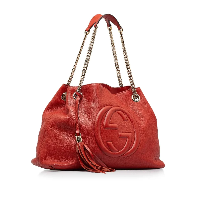 Gucci tote bags for women with a water - resistant coatingGucci Soho Chain (SHG-js3eCU)