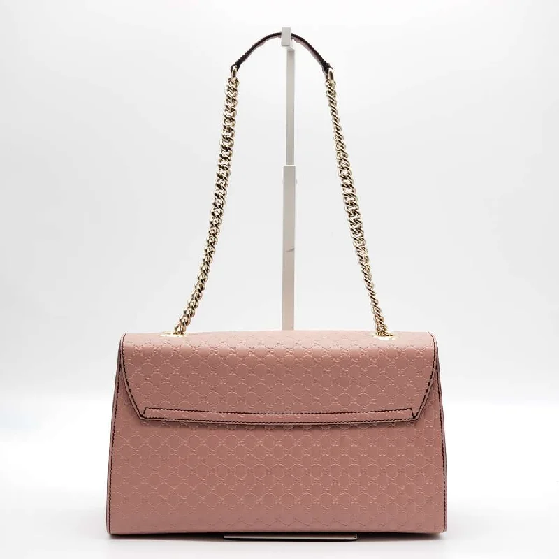 Ladies Gucci shoulder bags with a single - handle designGucci Emily Medium Leather Shoulder Bag