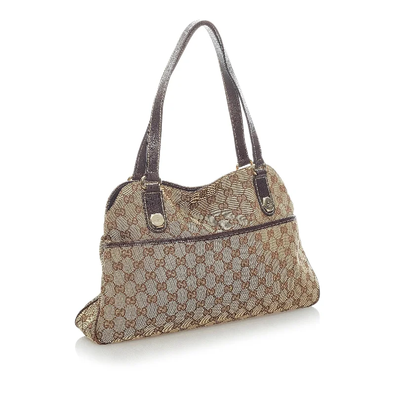 Ladies Gucci Dionysus bags with a chain - link shoulder strapGucci GG Canvas Eclipse Shoulder Bag (34655)