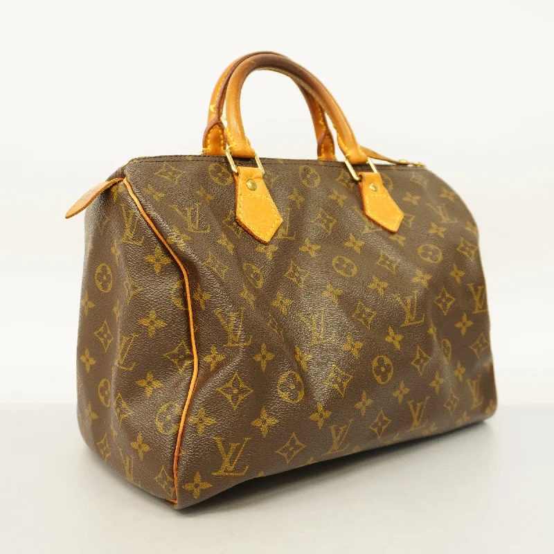 Louis Vuitton backpacks with a padded back panel for comfort during long - wearLouis VuittonAuth  Monogram Speedy 30 M41108 Women's Handbag