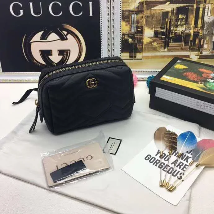 Women Gucci backpacks with a luxurious leather finishGucci Bags