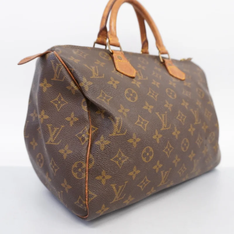 Louis Vuitton Alma bags with a monogram - embossed leather surfaceLouis VuittonAuth  Monogram Speedy 30 M41108 Women's Handbag