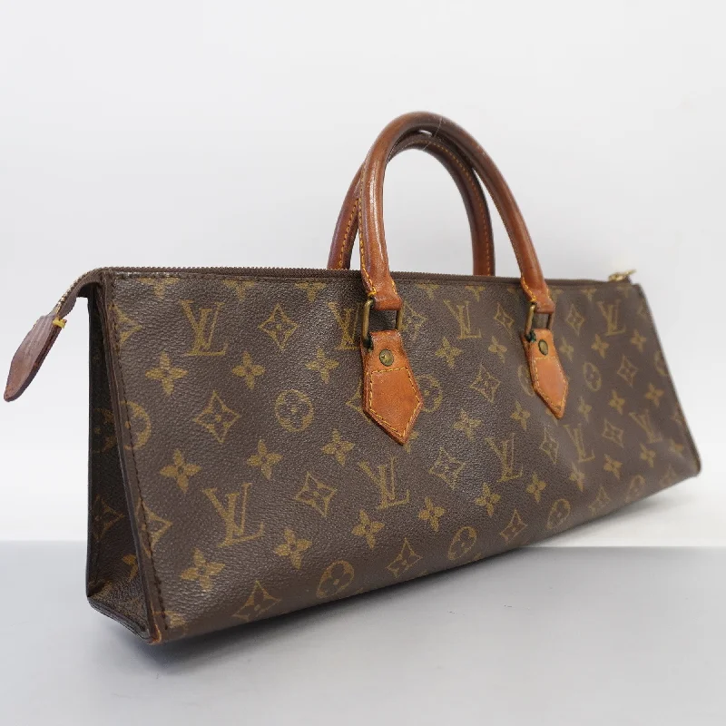 Louis Vuitton backpacks with a sleek, minimalist design for styleLouis VuittonAuth  Monogram Sack Triangle M51360 Women's Handbag