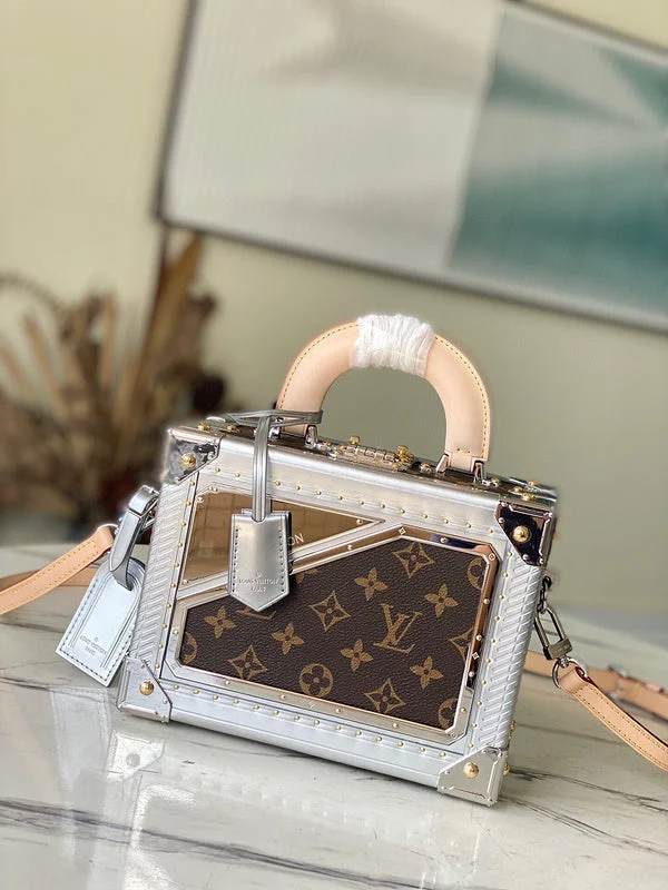 Louis Vuitton Petite Malle bags with a hard - shell structure for uniquenessBC - LOUIS VUITTON BAGS - 4786