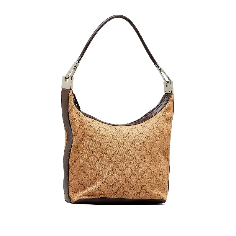 Gucci Marmont bags for women with gold - toned hardwareGucci GG Canvas Shoulder Bag (SHG-ddC9Lv)