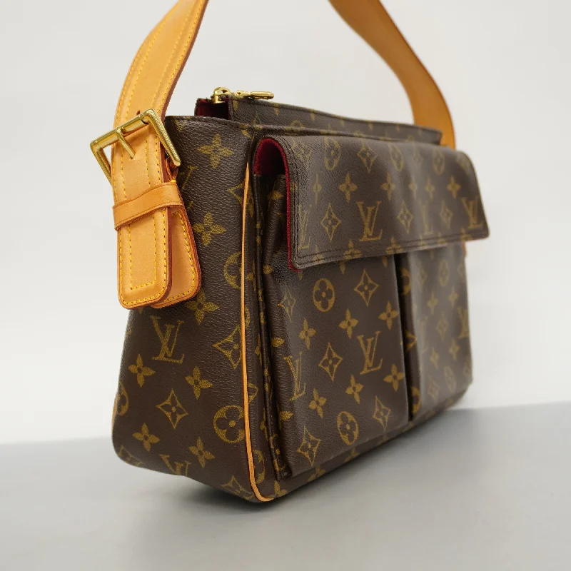 Louis Vuitton Alma bags with a monogram - embossed leather surfaceLouis VuittonAuth  Monogram Viva Cite GM M51163 Women's Shoulder Bag