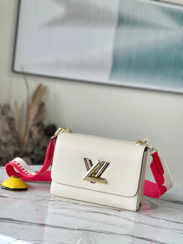 Louis Vuitton bags with a snap - button closure and a decorative charm for styleBC - LOUIS VUITTON BAGS - 4836