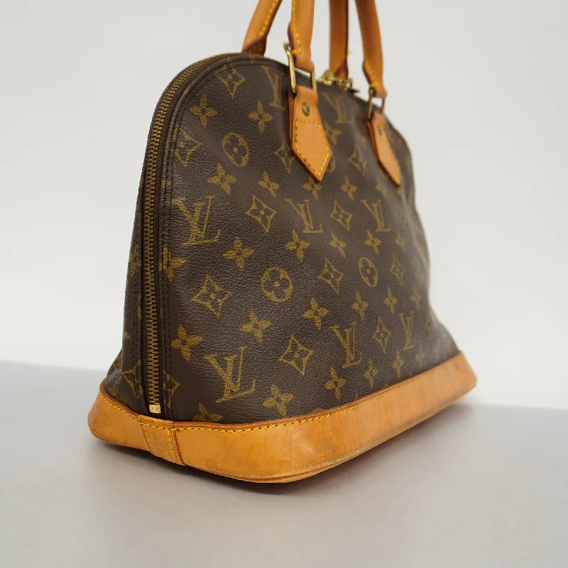 Louis Vuitton bags with a zippered interior pocket for better organizationLouis VuittonAuth  Monogram Alma M51130 Women's Handbag