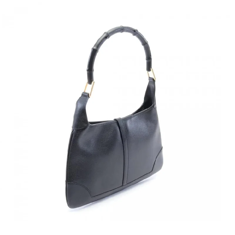 Ladies Gucci Dionysus bags with a chain - link shoulder strapGucci Bamboo Kandensky Leather One Shoulder Bag Black Medium