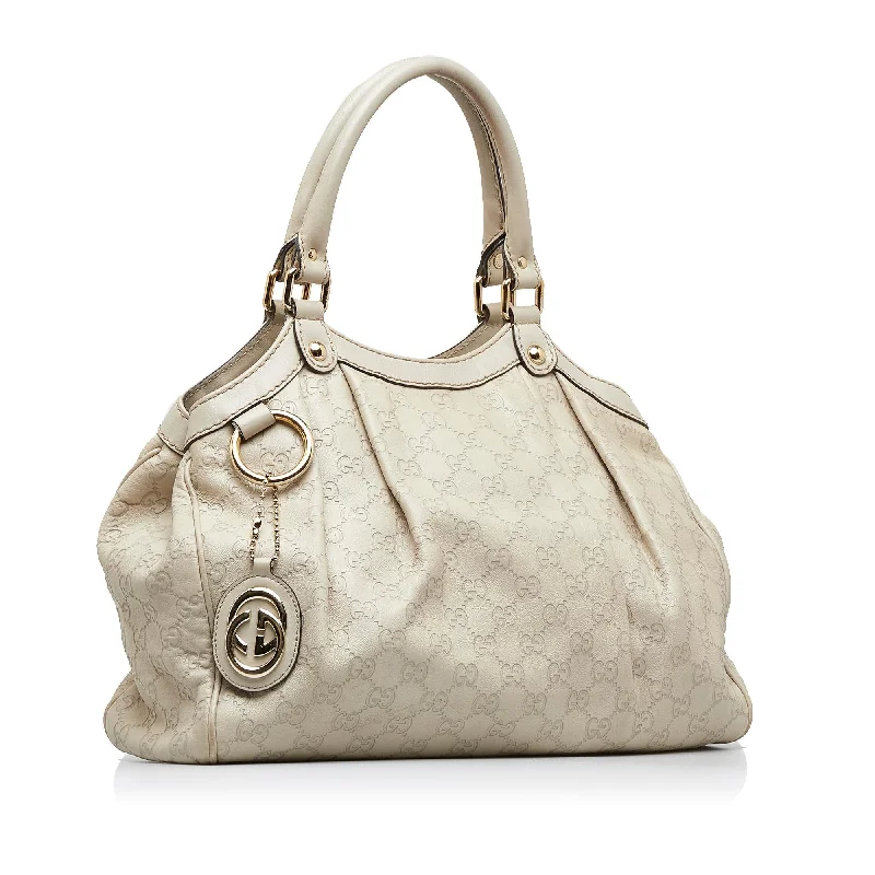 Women Gucci bags with a zippered interior pocketGucci Guccissima Sukey (SHG-oQgthZ)