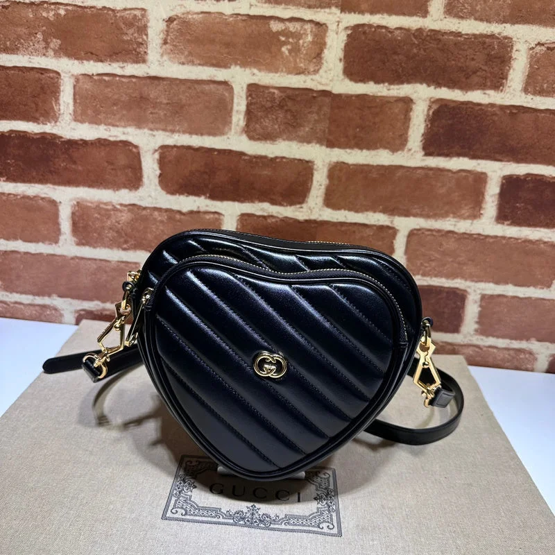 Women Gucci Sylvie bags with a monogram - embossed leatherWF - Gucci Bags - 152