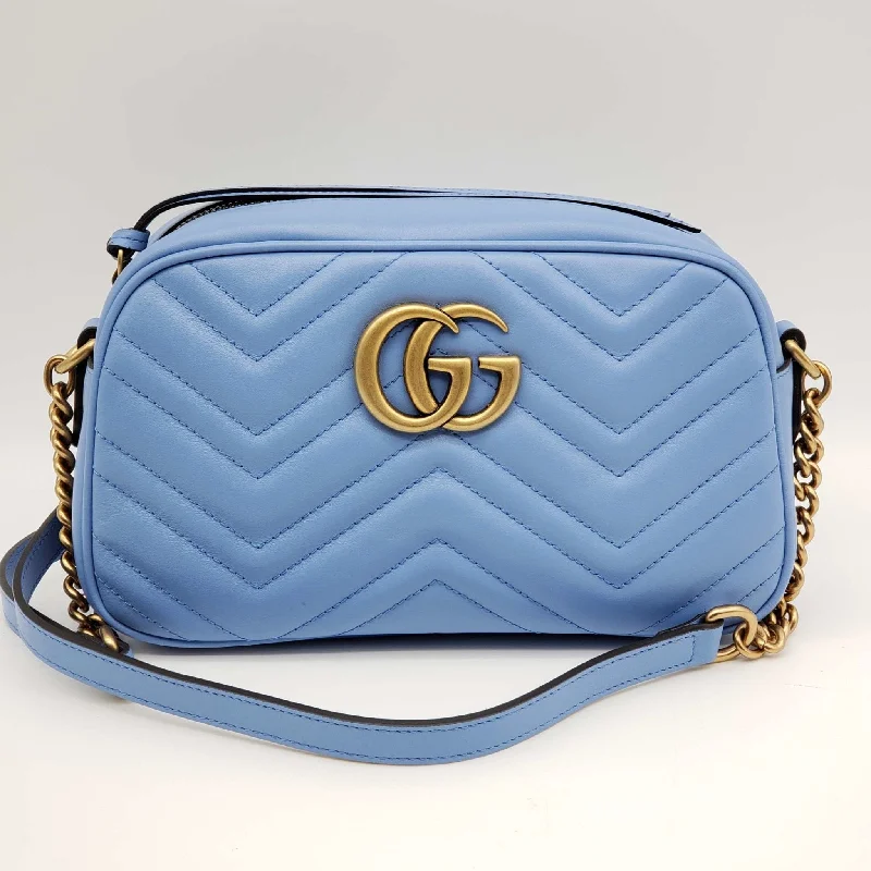 Gucci handbags for women with a metal - framed claspGucci Small Marmont Matelasse Shoulder bag