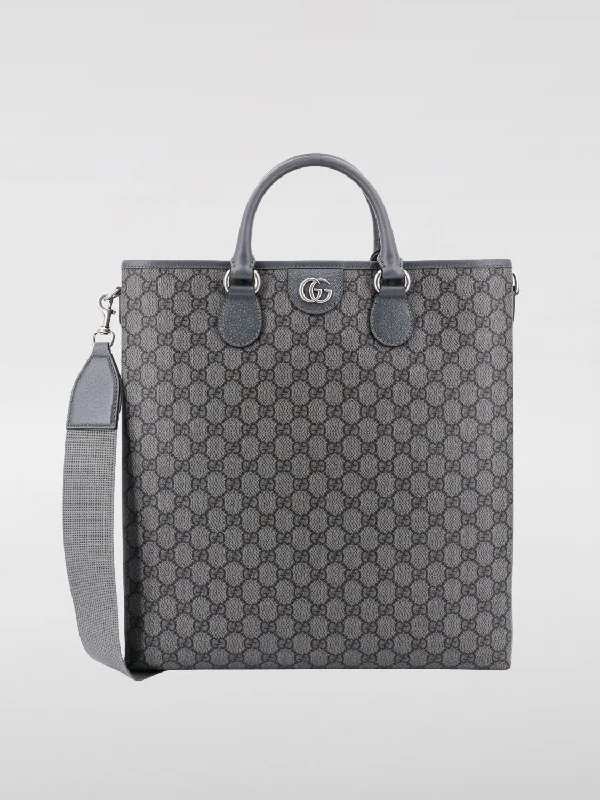 Women Gucci bags with interlocking G hardware for a classic lookGucci Bags Men Grey Men