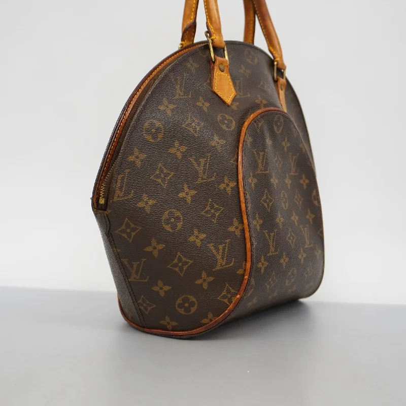 Louis Vuitton crossbody bags with a woven leather strap for textureLouis VuittonAuth  Monogram Ellipse MM M51126 Women's Handbag