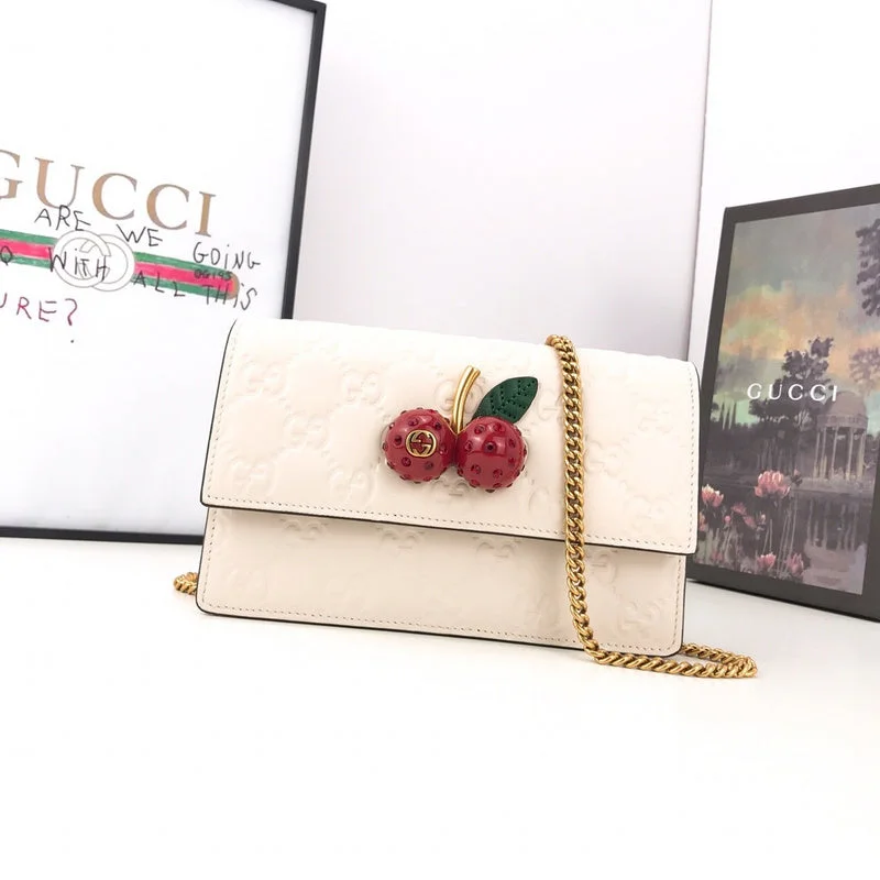 Women Gucci Sylvie bags with a detachable ribbon detailBC - GUCCI BAG - 2587