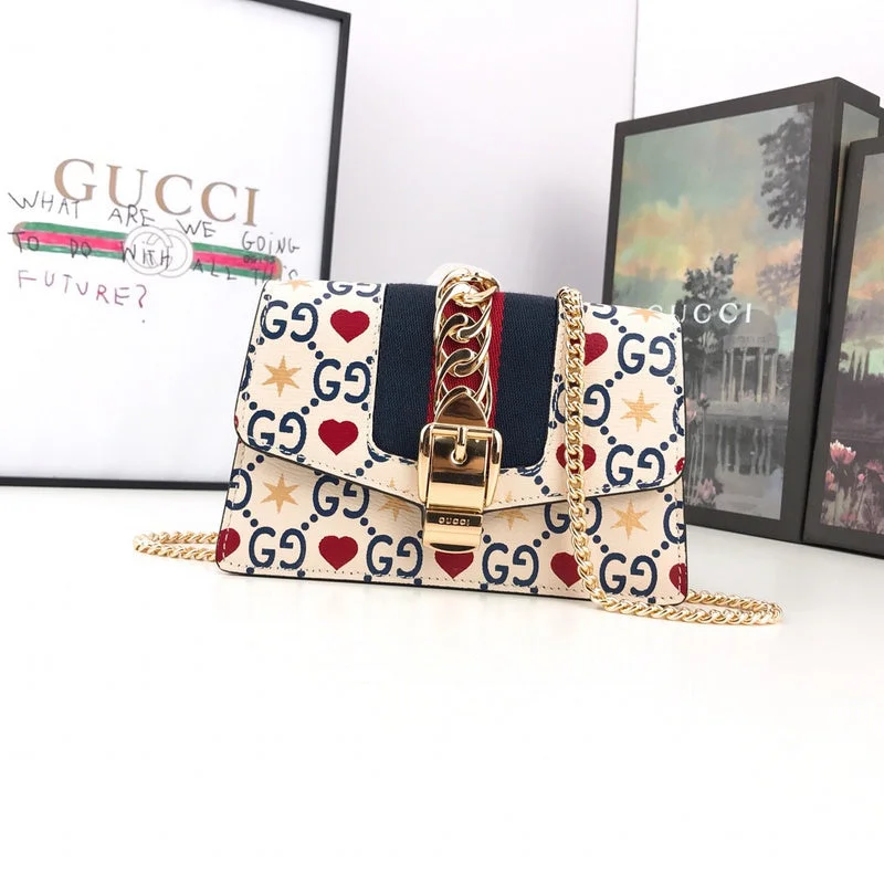 Women Gucci bags with a detachable mobile phone holderBC - GUCCI BAG - 2595