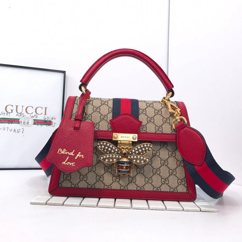 Women Gucci bags with a front - flap pocket for quick - access itemsBC - GUCCI BAG - 2578