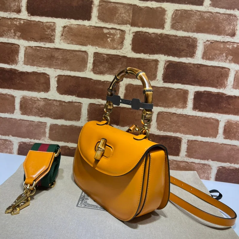 Women Gucci bags with a chain - link trim and a leather bodyWF - Gucci Bags - 13242