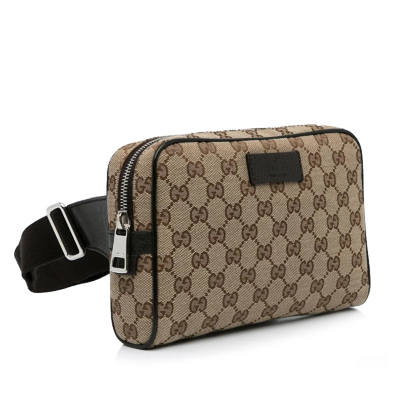 Women Gucci bags with a detachable mobile phone holderGucci GG Canvas Belt Bag (zvgKXt)