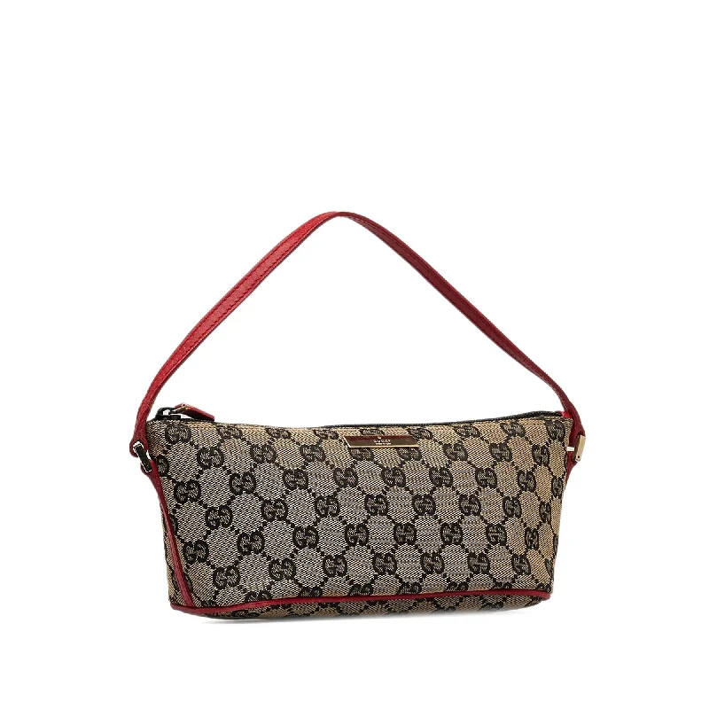 Gucci handbags for women with a beaded trimGucci GG Canvas Boat (KVx3ES)