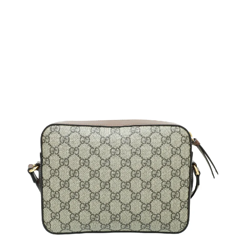 Gucci handbags for women with a patent - leather finishGucci Bicolor Horsebit 1955 Shoulder Bag