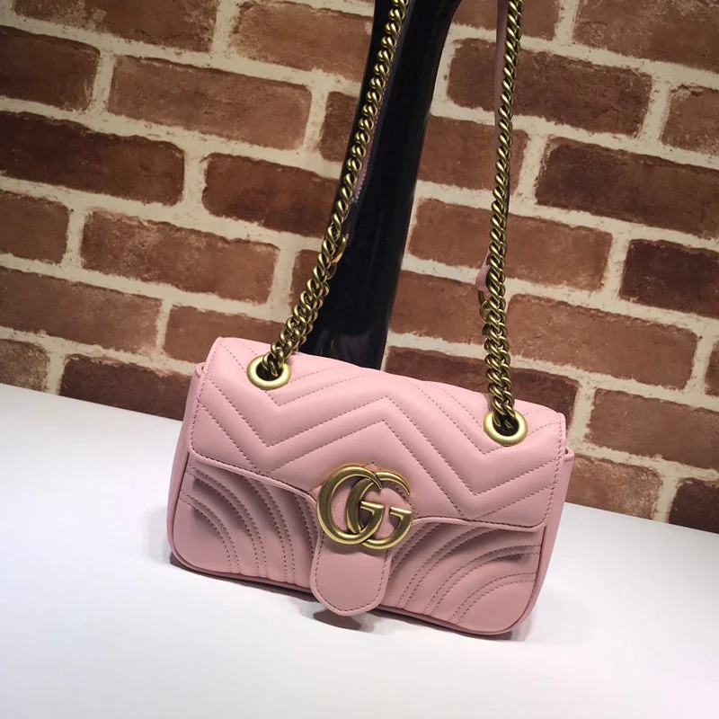 Ladies Gucci shoulder bags with a magnetic - closure flapWF - Gucci Bags - 13225