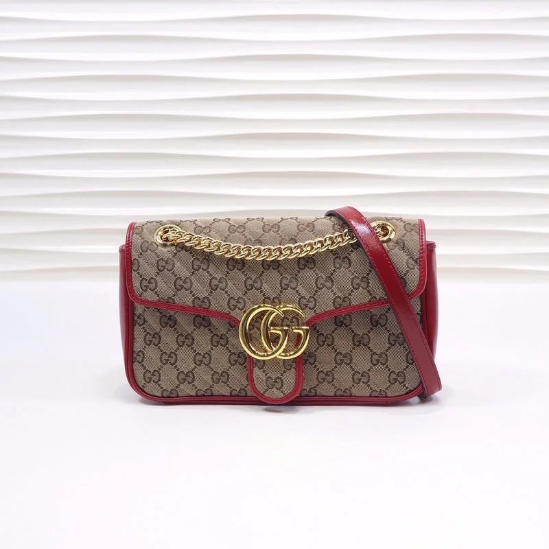 Women Gucci bags with a snap - button closure and a decorative charmWF - Gucci Bags - 1339