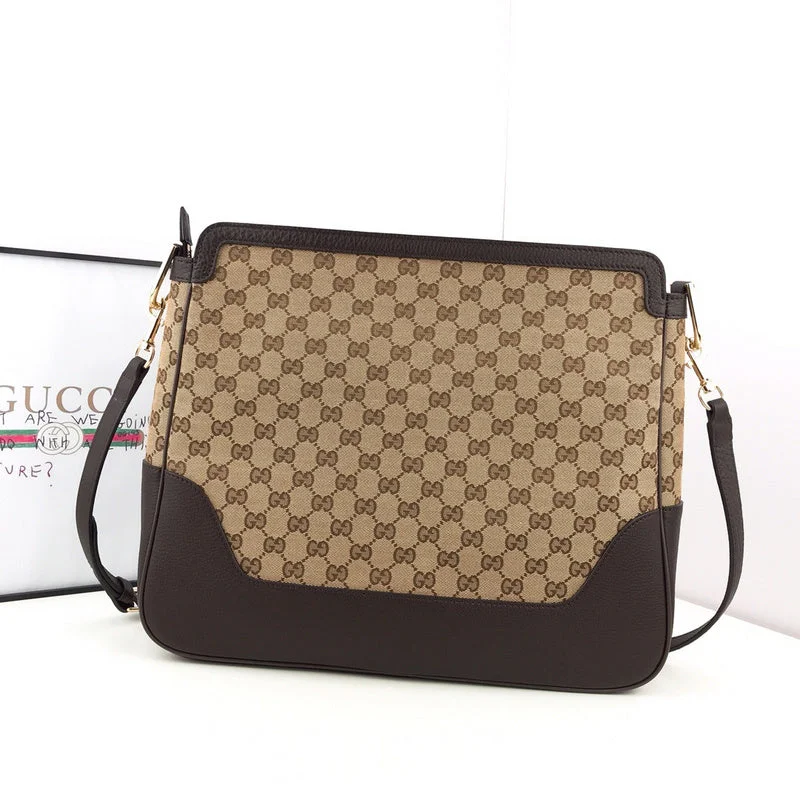 Women Gucci Sylvie bags with a monogram - embossed leatherBC - GUCCI BAG - 2614