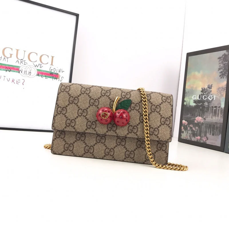 Women Gucci bags with a magnetic snap closure for easy accessBC - GUCCI BAG - 2586