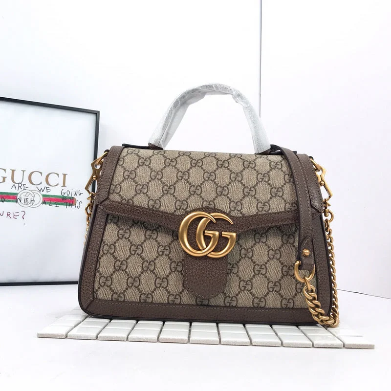 Gucci Marmont bags for women with a snakeskin - effect panelBC - GUCCI BAG - 2605