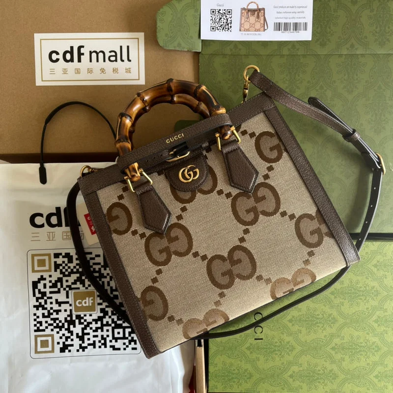 Women Gucci bags with a zip - around closure for securityWF - Gucci Bags - 13210