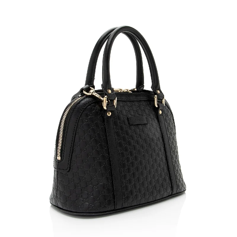 Gucci Marmont bags for women with a snakeskin - effect panelGucci Microguccissima Leather Joy Dome Small Satchel (SHF-gNWzYP)