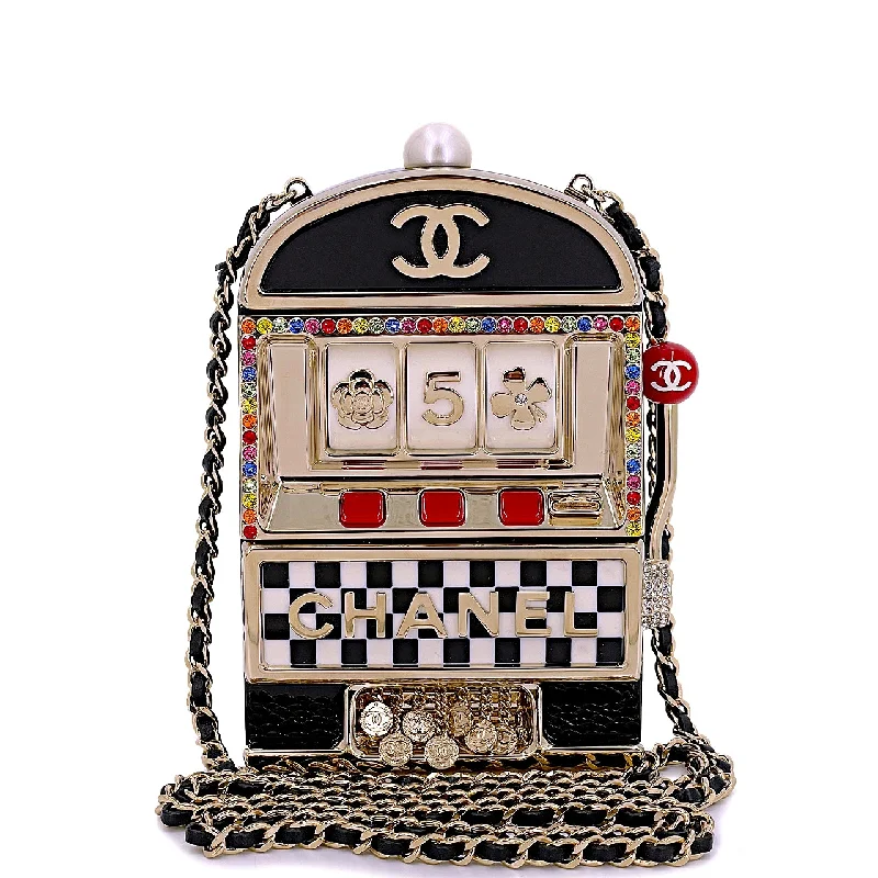 Chanel Colorful Handbag for Spring OutfitsChanel Casino Minaudière Bag 23C Monaco Slot Machine Evening Clutch NIB K2F