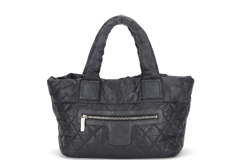 Chanel Medium Tote Bag for Office LadiesCHANEL COCO COCOON BLACK NYLON PM TOTE (1668xxxx), NO CARD & DUST COVER