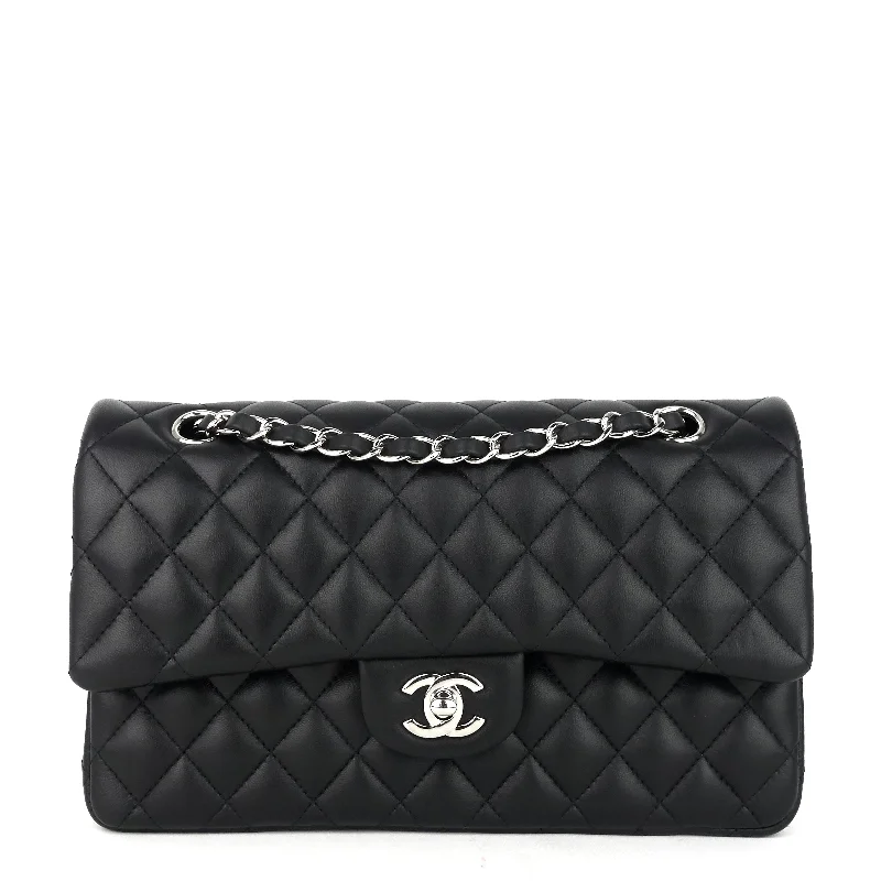 Chanel Medium Tote Bag for Office LadiesDouble Flap Quilted Lambskin Leather Bag