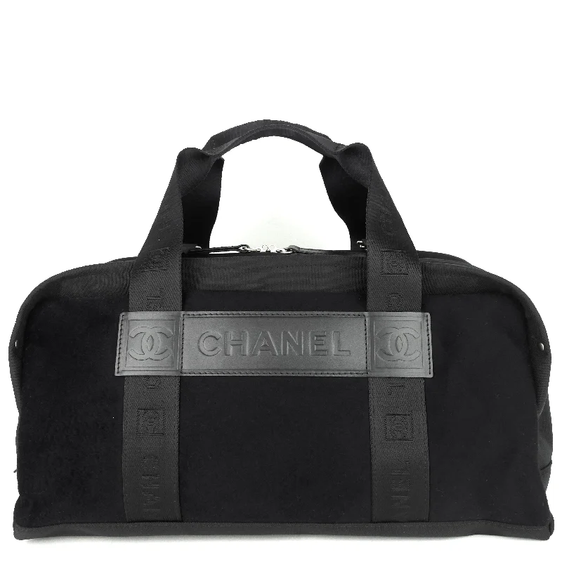 Chanel Quilted Leather Shoulder Bag for FashionistasNylon and Felt Sports Line Duffle Bag