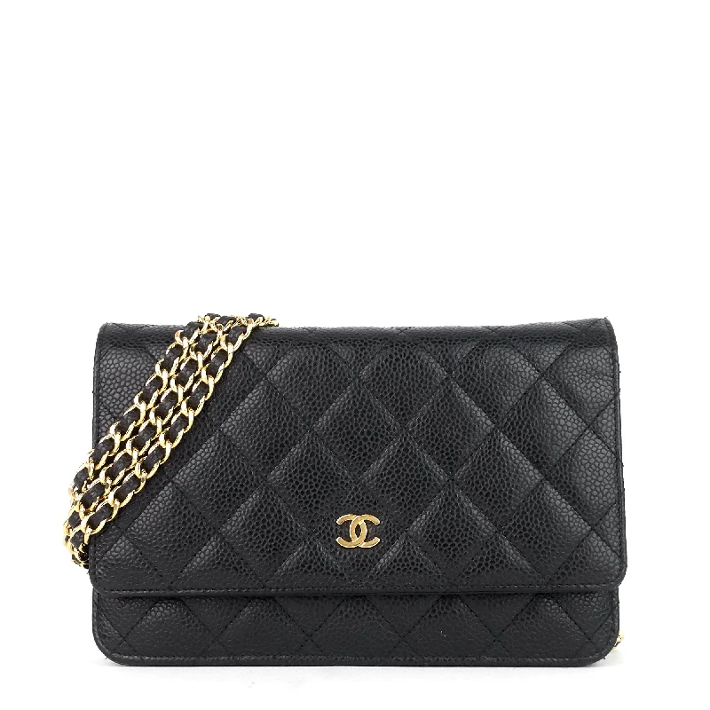 Chanel Limited Edition Handbag for CollectorsWallet on Chain Caviar Leather Bag