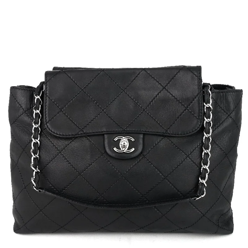 Chanel Vintage Inspired Handbag for Retro LoversWild Stitch Leather Double Sided Flap Bag