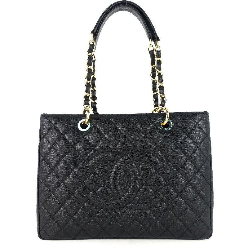 Chanel Vintage Inspired Handbag for Retro LoversGrand Shopping Tote GST Caviar Bag