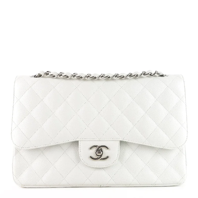 Chanel Small Crossbody Bag for TravelDouble Flap Quilted Caviar Leather Bag