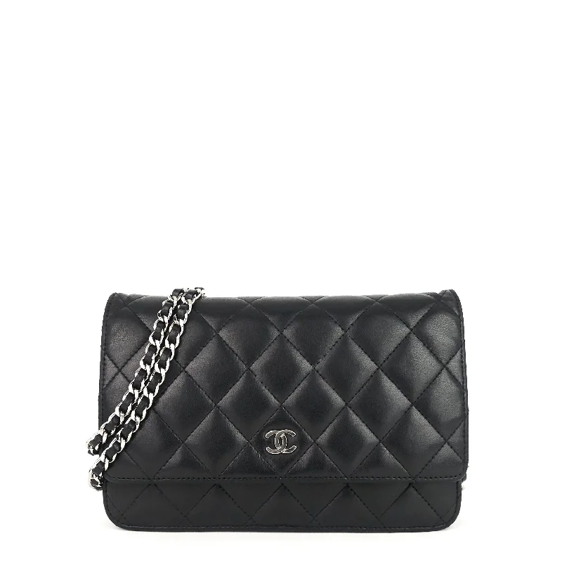 Chanel Classic Flap Bag for Evening PartyWallet on Chain Lambskin Bag