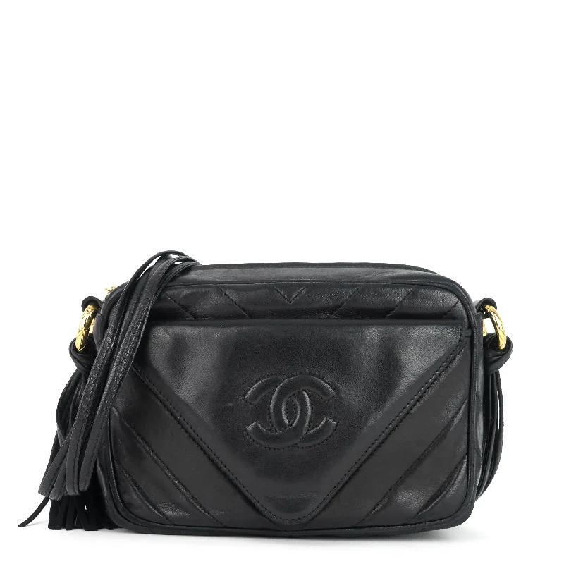 Chanel Small Crossbody Bag for TravelCC Camera Lambskin Crossbody Bag