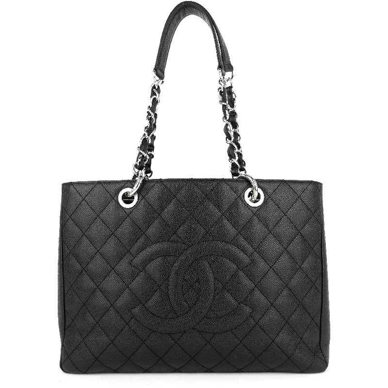 Chanel Colorful Handbag for Spring OutfitsGrand Shopping Tote GST Caviar Bag