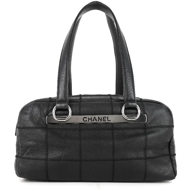 Chanel Classic Flap Bag for Evening PartyChoco Bar Caviar Shoulder Bag