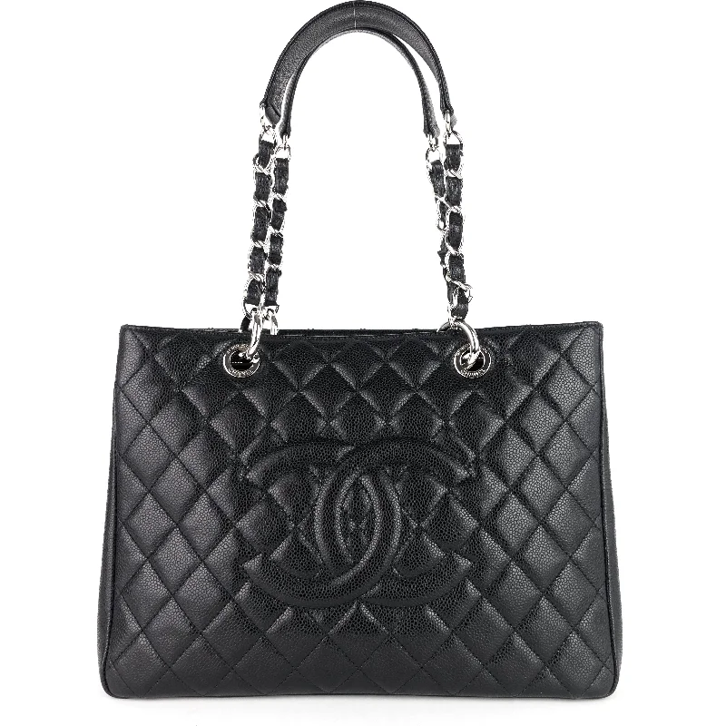 Chanel Medium Tote Bag for Office LadiesGrand Shopping Tote GST Caviar Bag